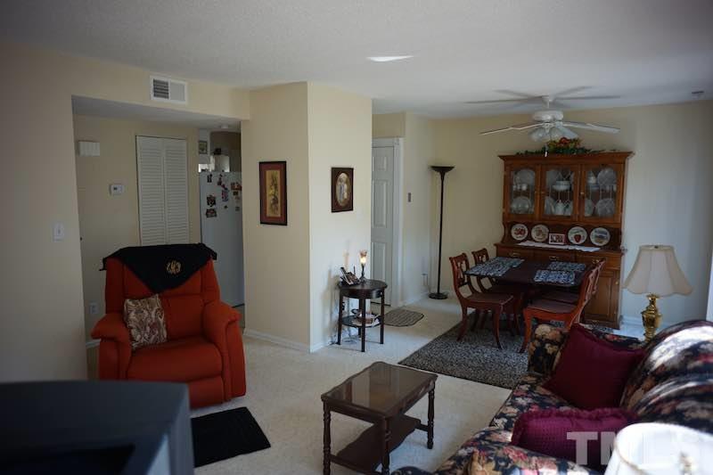 608 Dylan Court Raleigh, NC 27606 - Photo 12 of 12 The Open Floor Plan provides excellent flow.