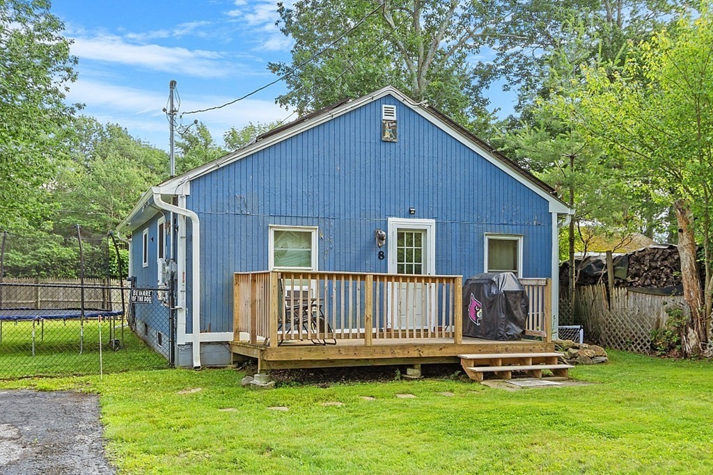 8 Athens Avenue Rutland, MA 01543 - Photo 1 of 42 a view of backyard with deck