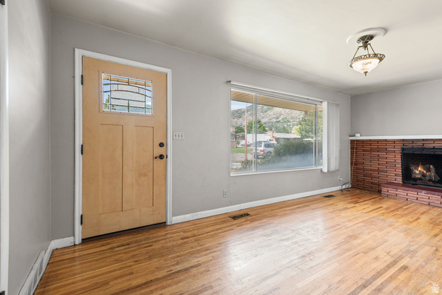 542 East 3400th Street North Provo, UT 84604 - Photo 9 of 39 Hardwood flooring extending throughout the space