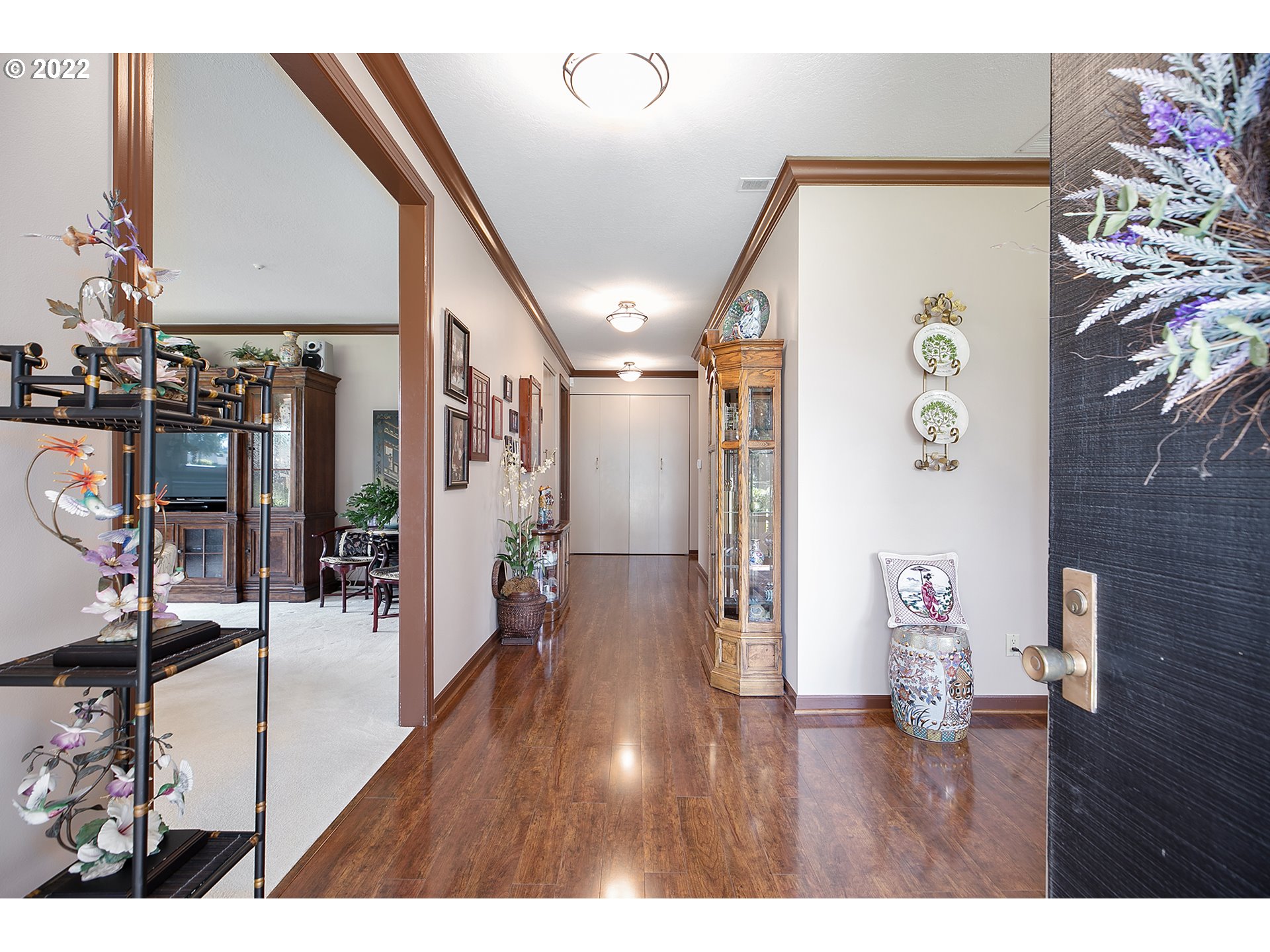 32221 Southwest Boones Bend Road Wilsonville, OR 97070 - Photo 18 of 32 a hallway with wooden floor
