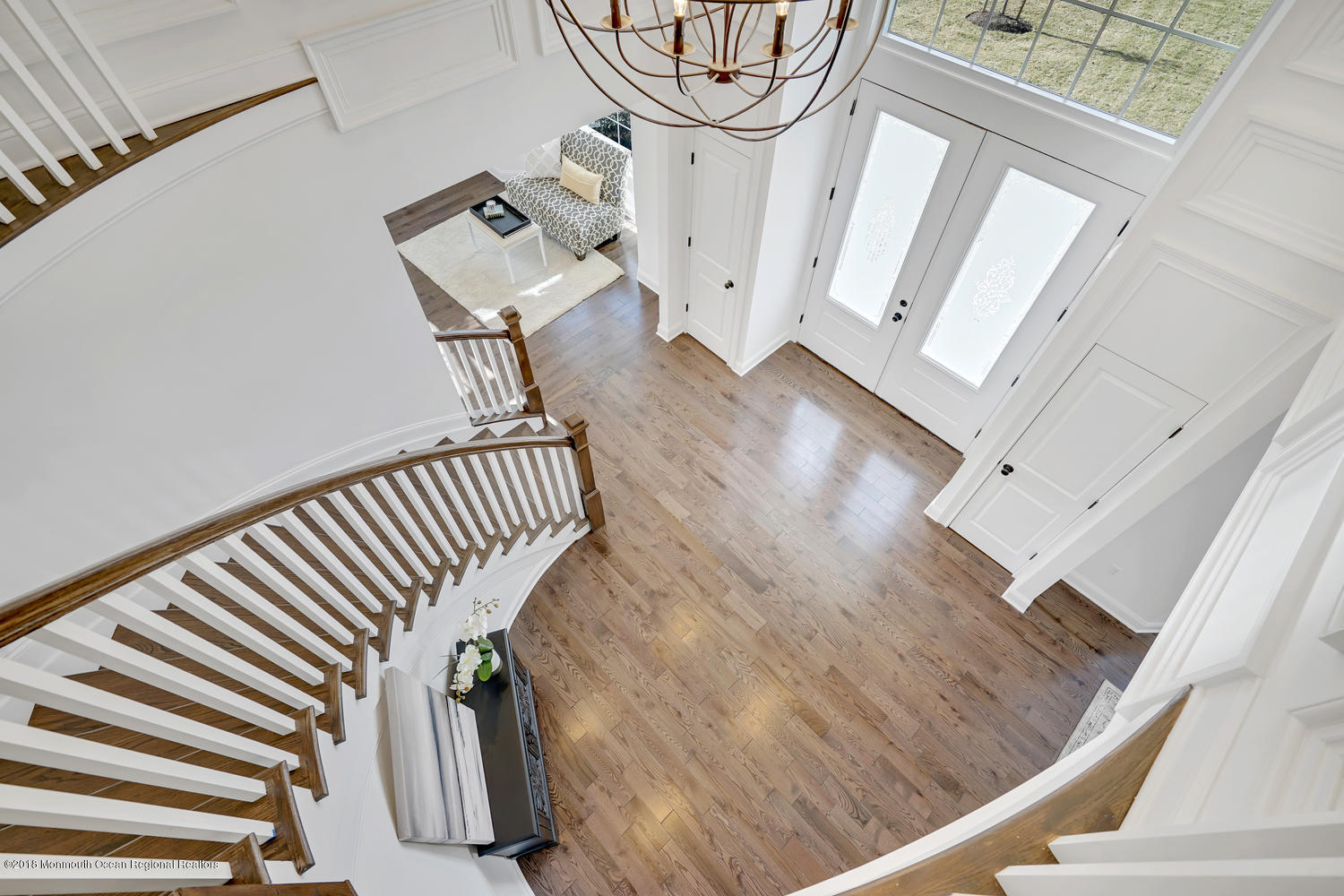 77 Stafford Road Colonia, NJ 07067 - Photo 13 of 17 a view of entryway and hall with wooden floor