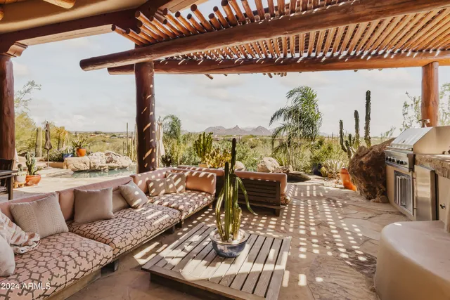 a view of outdoor space and basketball court