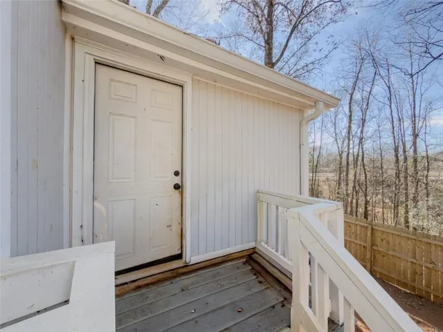 a view of a walk in closet