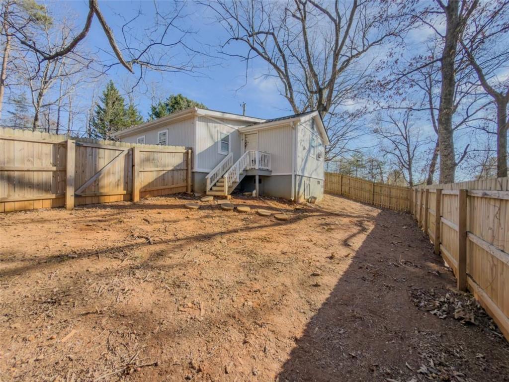2317 Ford White Road Gainesville, GA 30506 - Photo 24 of 27 a view of a backyard