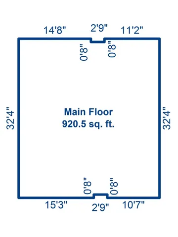 an aerial view of a residential houses with outdoor space