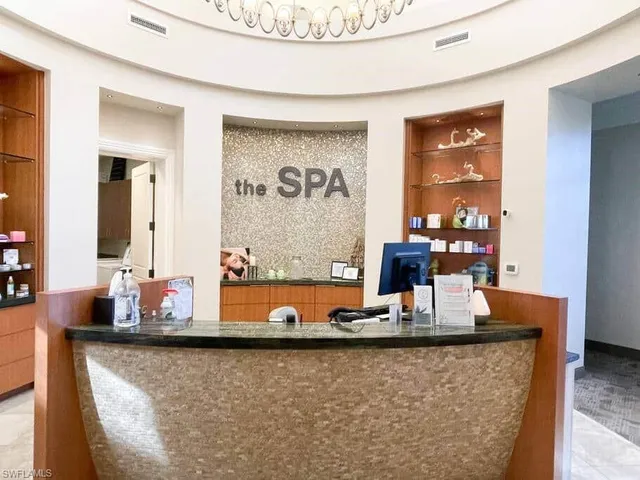 a room with table and chairs