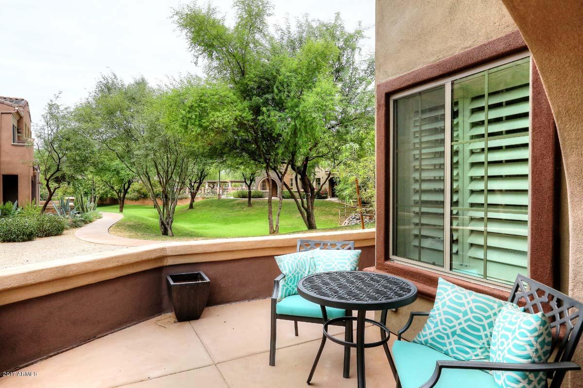 3935 East Rough Rider Road, Unit 1271 Phoenix, AZ 85050 - Photo 4 of 43 Front Patio-View