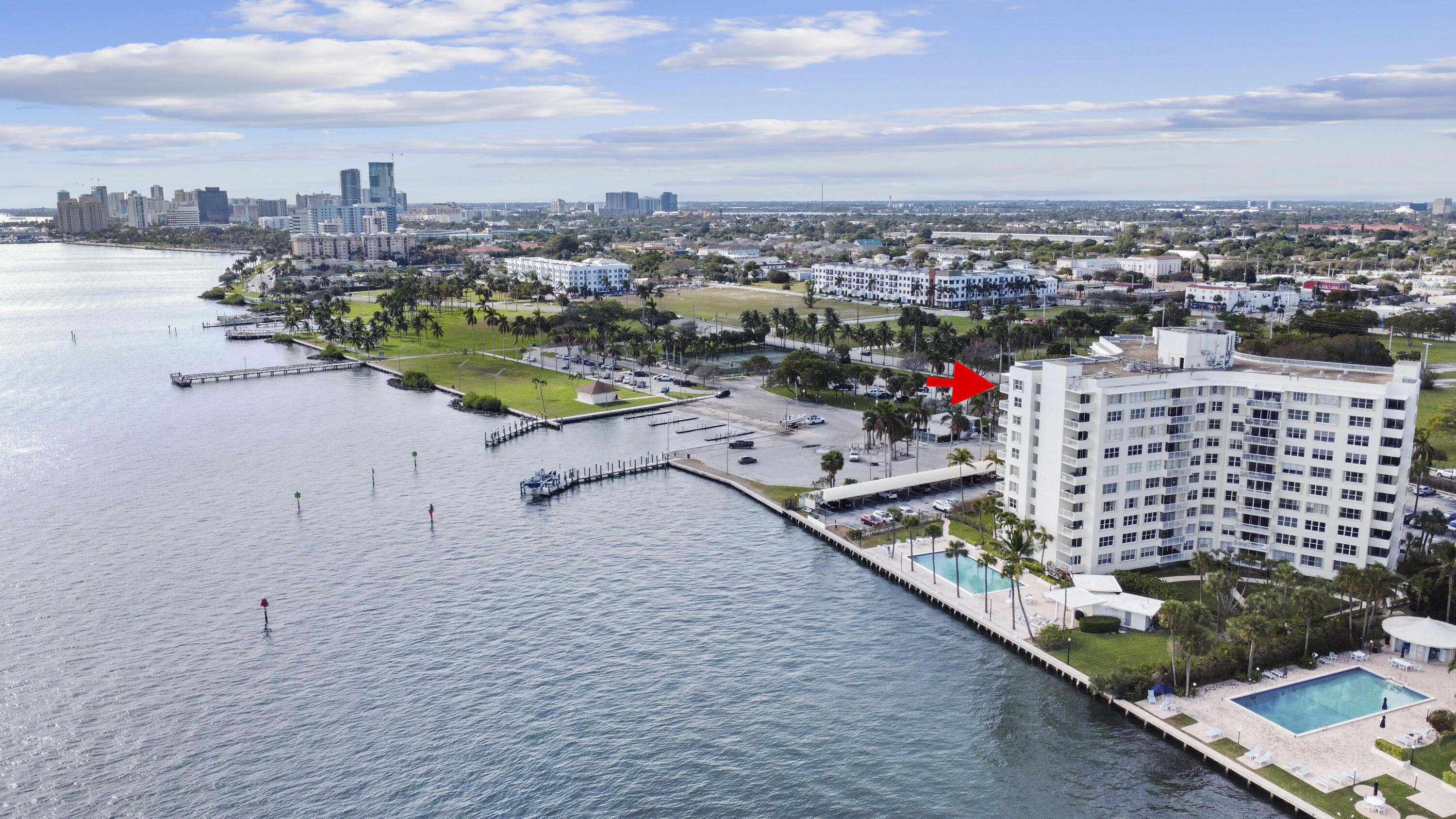 2600 North Flagler Drive, Unit 1007 West Palm Beach, FL 33407 - Photo 26 of 26 a view of a city