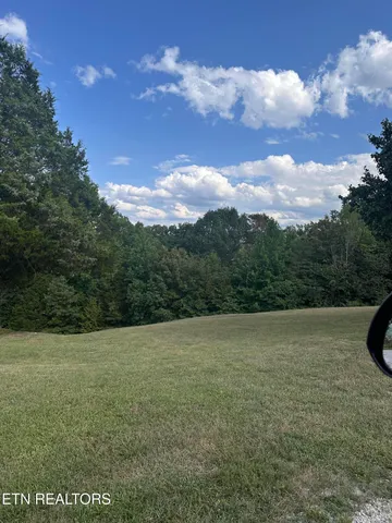 a view of outdoor space and mountain view