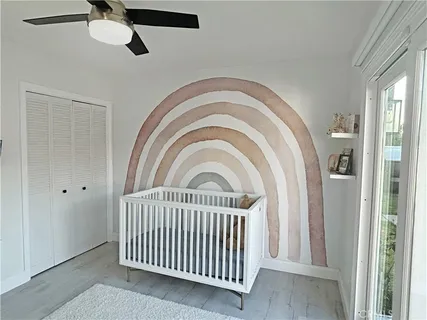 a view of a livingroom with a deck