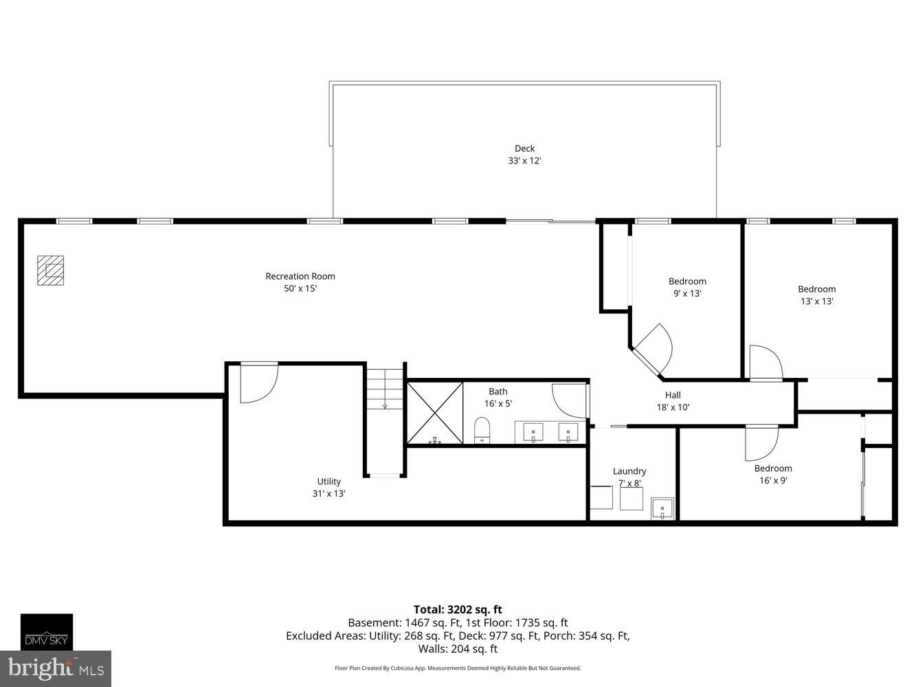 276 Deerhaven Road Front Royal, VA 22630 - Photo 61 of 61 Lower Level Floor Plan