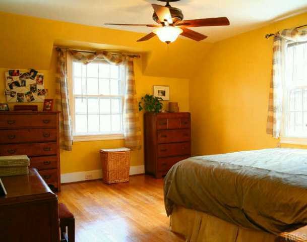 1515 Edgevale Road Durham, NC 27701 - Photo 7 of 10 The master has a large walk-in-closet and ceiling fan.
