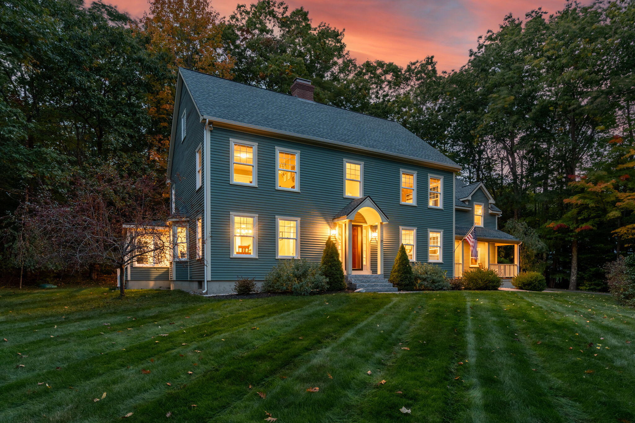 37 Newell Ridge Road Cumberland, ME 04021 - Photo 69 of 69 114-web-or-mls-37NewellTwlightFinal-6