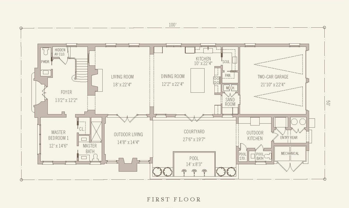 91 Whalebone Alley Inlet Beach, FL 32461 - Photo 4 of 17 a black and white photo of a bedroom