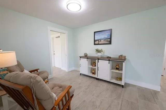 a living room with a couch