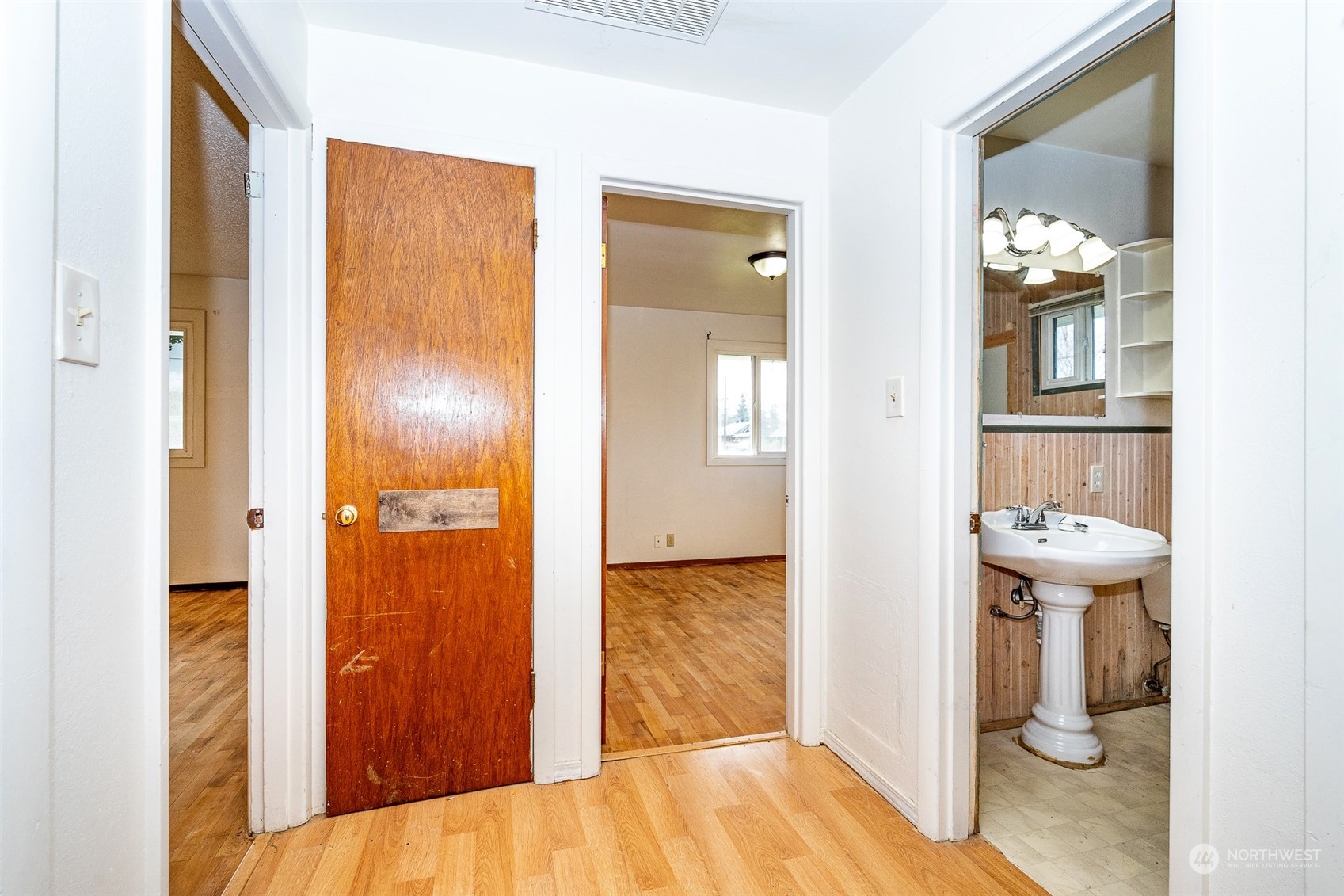 738 Southwest 19th Street Chehalis, WA 98532 - Photo 22 of 40 a view of bathroom with a sink and mirror
