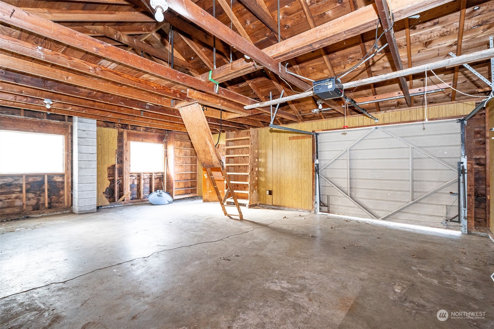 738 Southwest 19th Street Chehalis, WA 98532 - Photo 37 of 40 a view of empty room with wooden walls