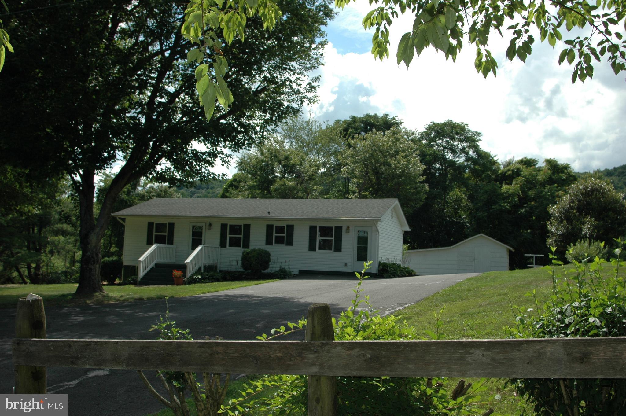 251 Scrabble Road Castleton, VA 22716 - Photo 23 of 23 front view of house with a yard
