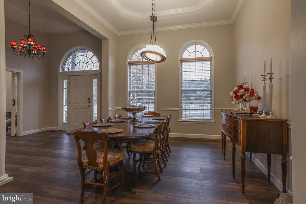 5 Popper Street Manahawkin, NJ 08050 - Photo 8 of 74 a view of a dining room with furniture window and wooden floor