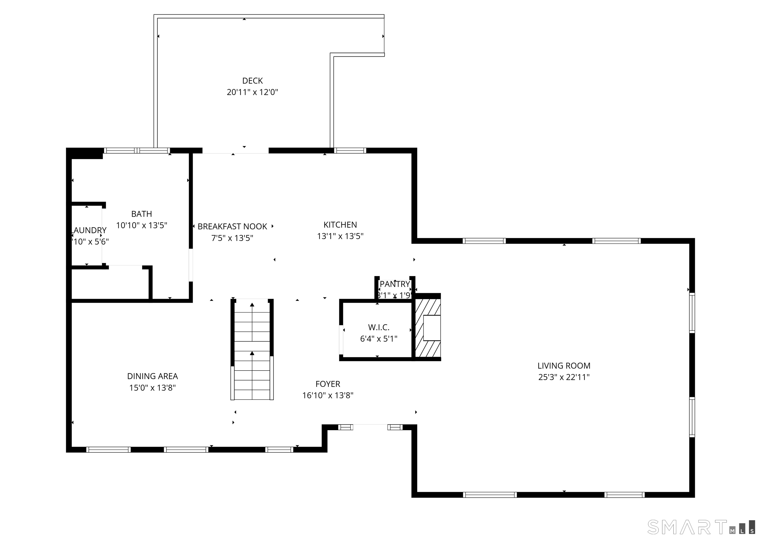 14 Deer Park Road Bristol, CT 06010 - Photo 17 of 20 Floor Plan - main level