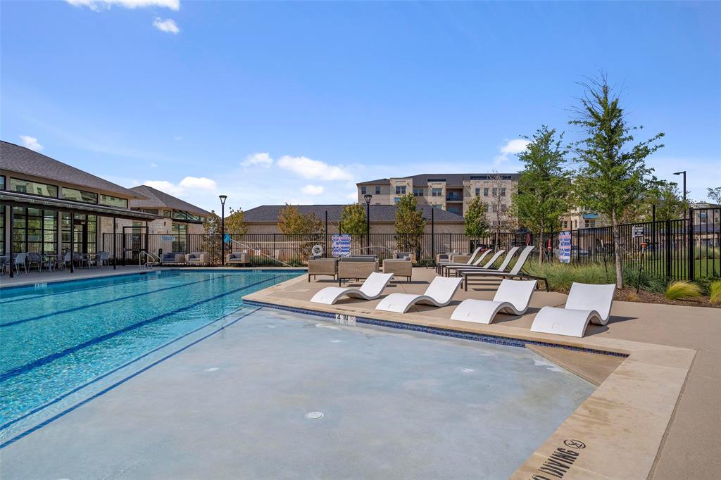 651 Watters Road, Unit 5305 Allen, TX 75013 - Photo 31 of 40 a view of a patio with swimming pool