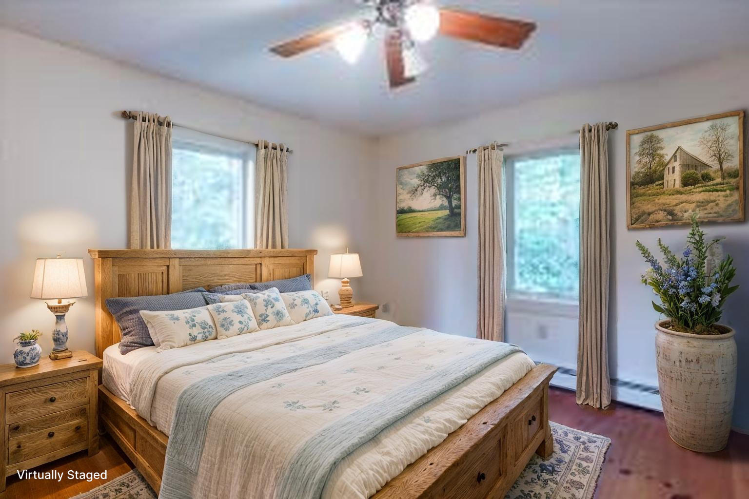 404 Lower Round Pond Road Bristol, ME 04539 - Photo 24 of 45 Bedroom 1 - Virtually Enhanced