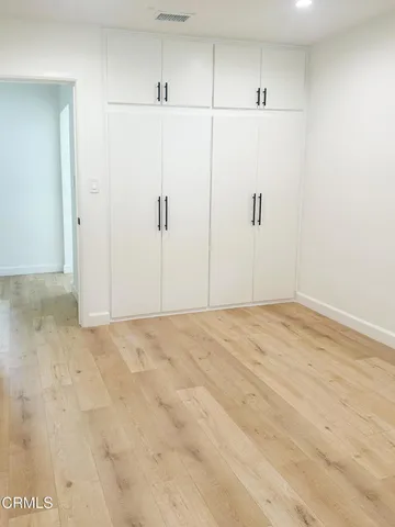 a view of a room with an empty space