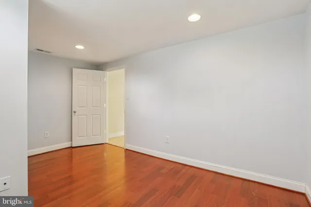 a view of empty room