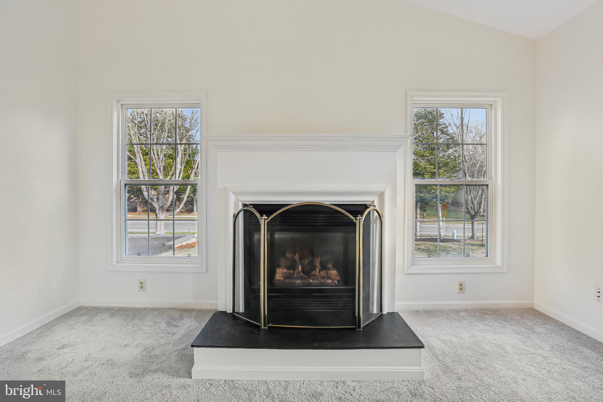 3924 Paul Mill Road Ellicott City, MD 21042 - Photo 5 of 51 a living room with a fireplace and a window