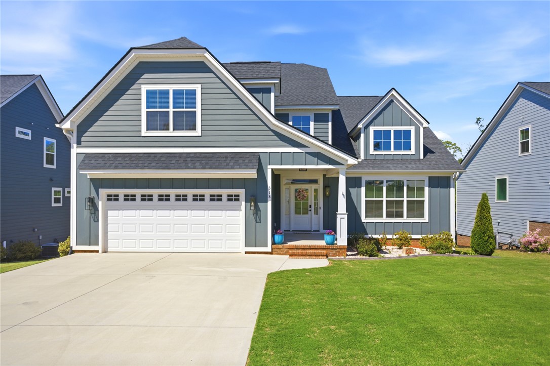 318 Summerall Drive Anderson, SC 29621 - Photo 1 of 41 This residence showcases architectural design with a well-maintained lawn and inviting curb appeal.