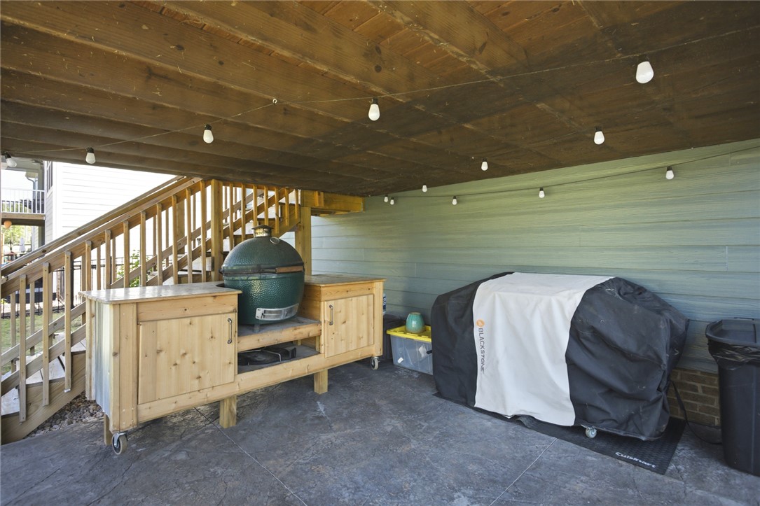 318 Summerall Drive Anderson, SC 29621 - Photo 35 of 41 This spacious covered patio offers ample room for outdoor grilling and entertaining.
