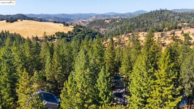 a view of lake with mountain