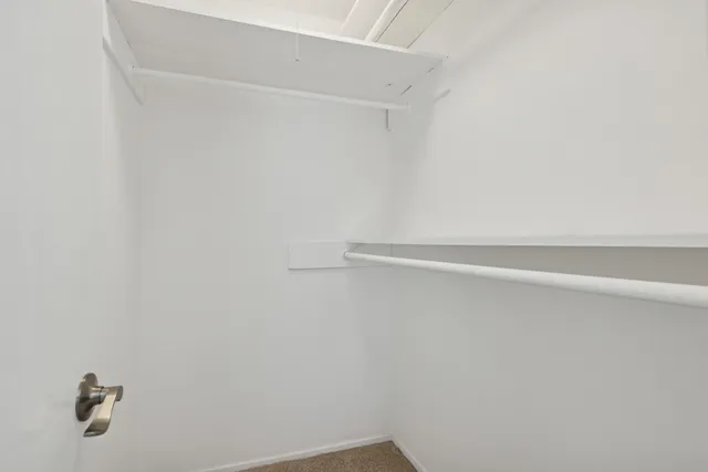 a close up view of racks on the wall