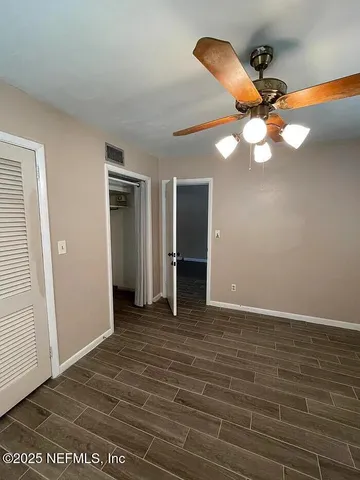 wooden floor in an empty room