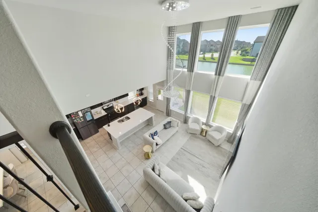 a view of living room with furniture