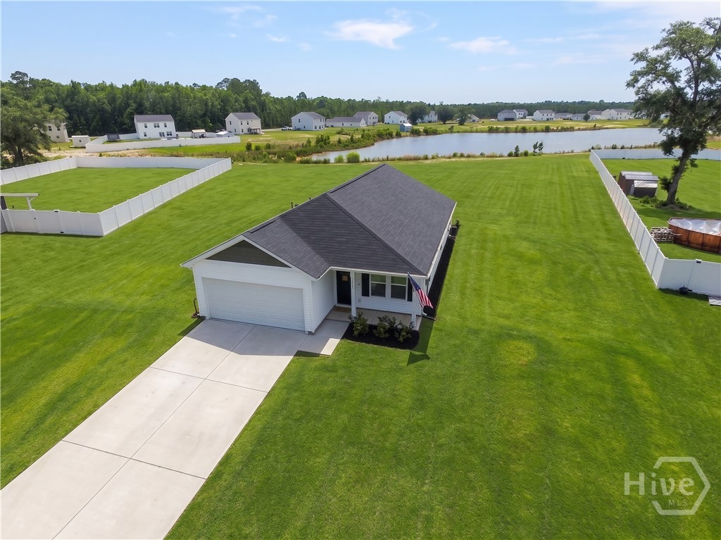 1166 Wilkins Road Midway, GA 31320 - Photo 26 of 28 Drone Photo - Grass Virtually Enhanced