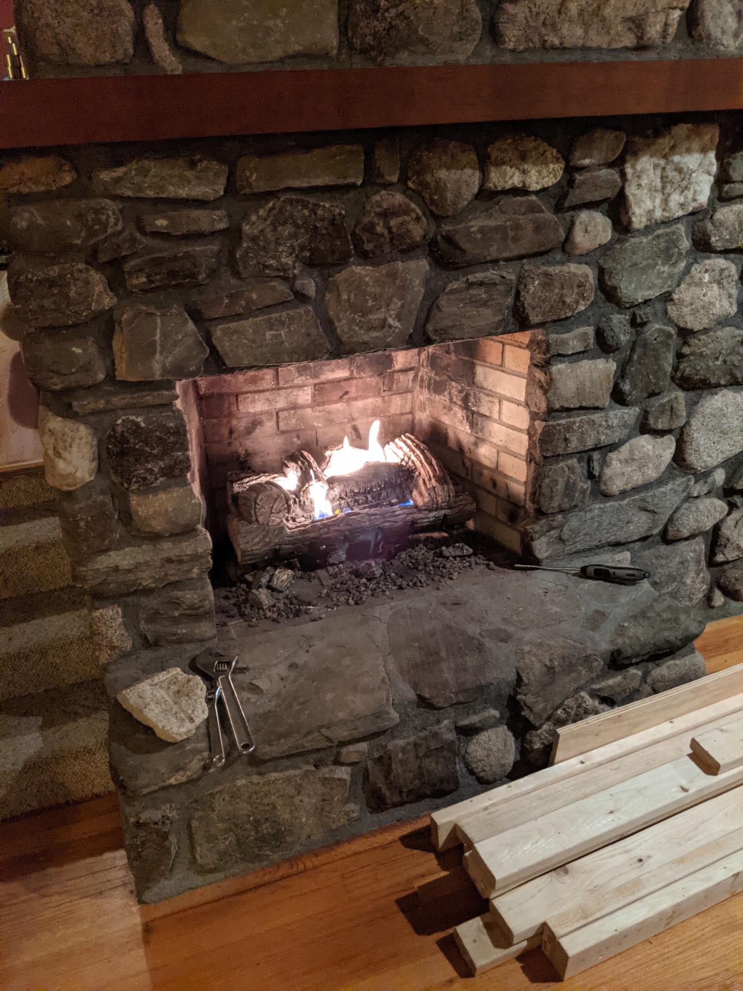 419 Northeast Road Standish, ME 04084 - Photo 9 of 26 Northeast Road fireplace