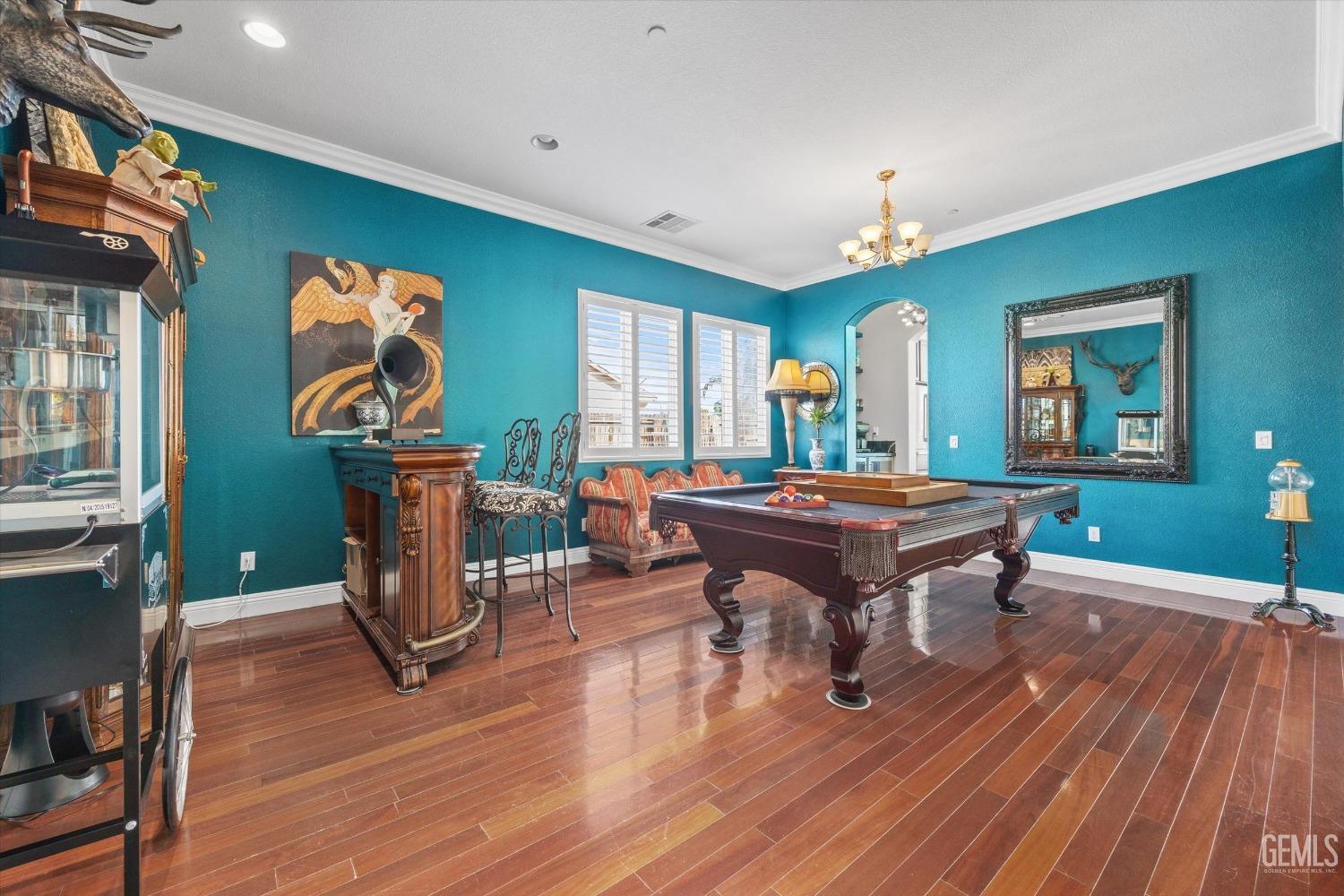 Undisclosed Address Bakersfield, CA 93314 - Photo 13 of 56 a room with furniture pool table and window