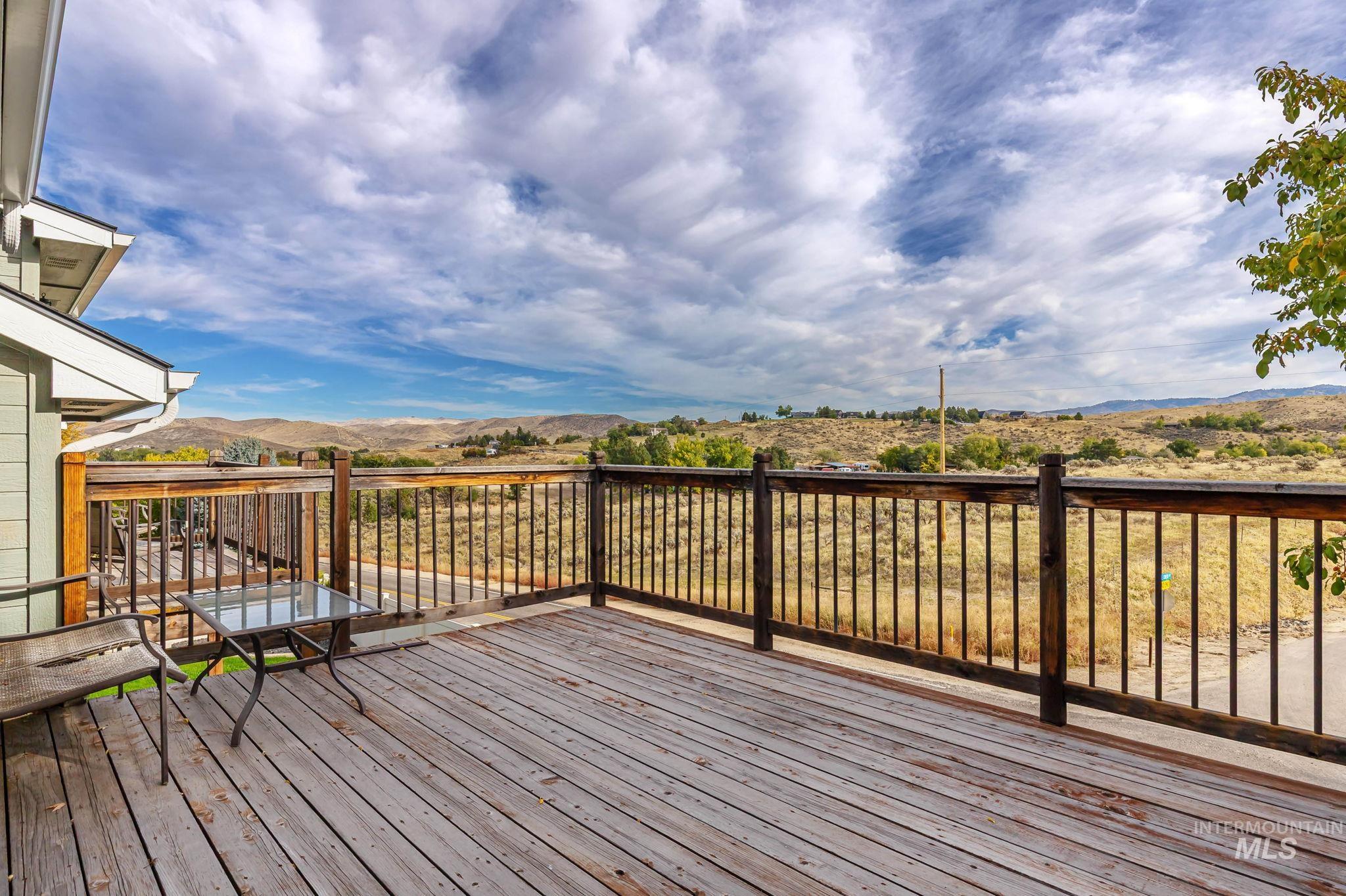 2912 East Bonfire Lane Eagle, ID 83616 - Photo 41 of 50 Deck with a mountain view