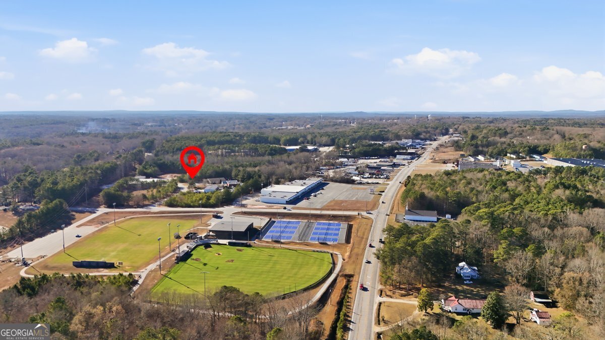 112 Redding Drive Bremen, GA 30110 - Photo 6 of 20 an aerial view of a house having swimming pool