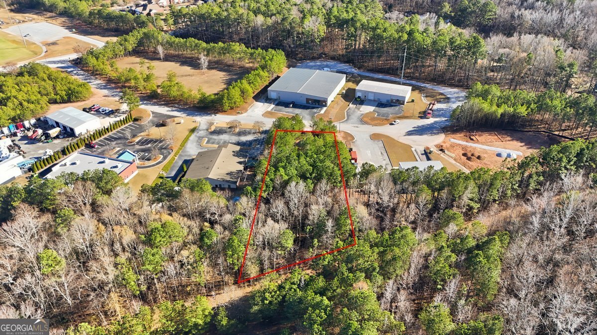 112 Redding Drive Bremen, GA 30110 - Photo 9 of 20 an aerial view of residential house with outdoor space and trees all around