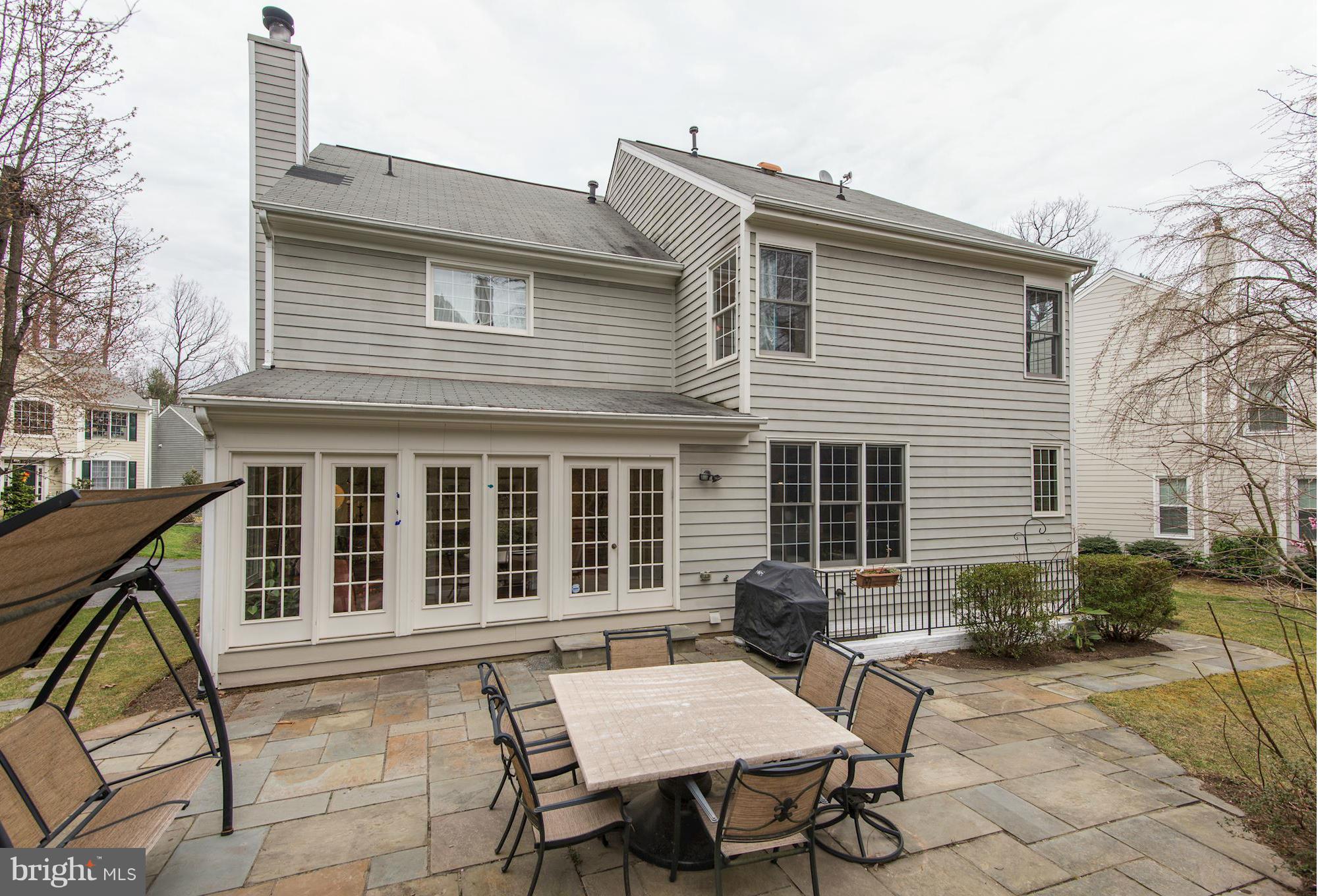 1102 Northwind Drive Reston, VA 20194 - Photo 2 of 30 Rear yard and patio