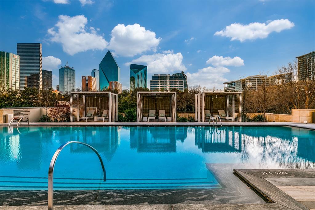 1918 Olive Street, Unit 202 Dallas, TX 75201 - Photo 29 of 36 a view of a lake with a terrace