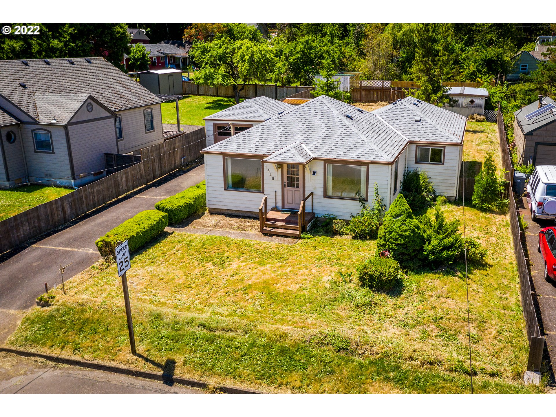1648 Augusta Street Eugene, OR 97403 - Photo 28 of 29 a view of a house with backyard