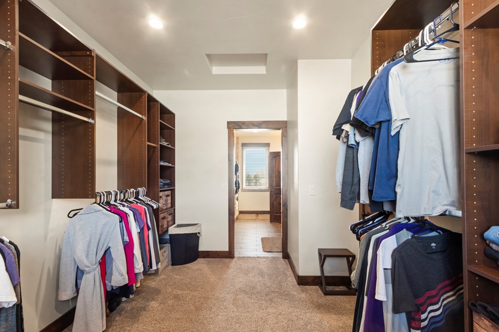 1884 Little Pine Road Donnelly, ID 83615 - Photo 35 of 45 Walk In Closet in Primary Suite Upstairs