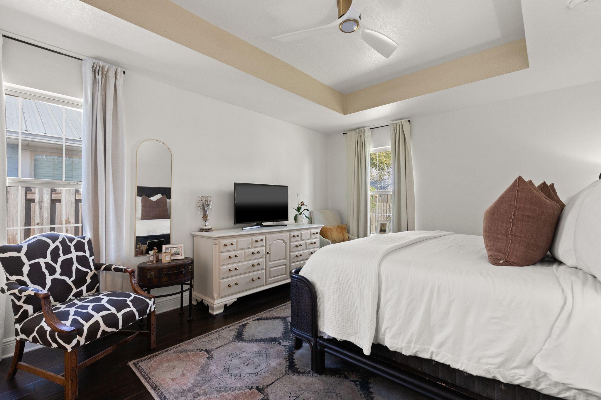10 Golden Eagle Court Santa Rosa Beach, FL 32459 - Photo 16 of 36 a bedroom with a bed and furniture