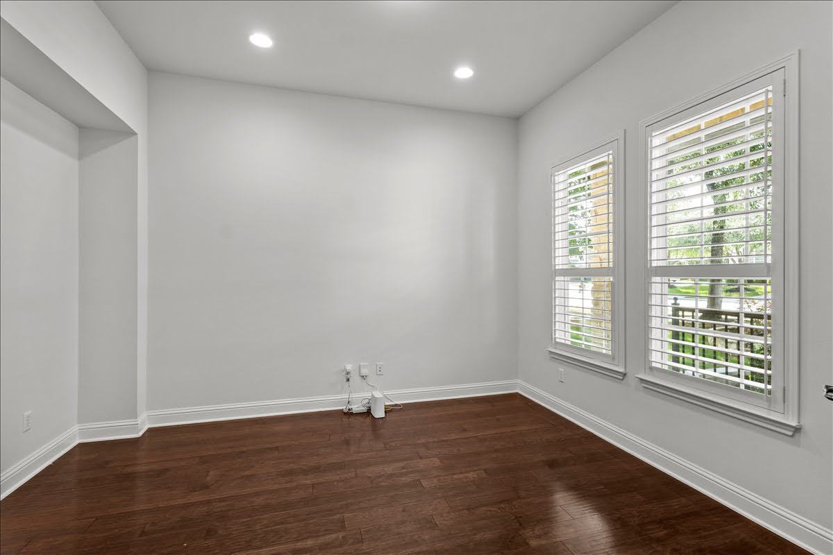 4108 Bison Bend, Unit FOR RENT Cedar Park, TX 78613 - Photo 13 of 36 Bright hardwood floors and clean, neutral walls define this versatile interior space.