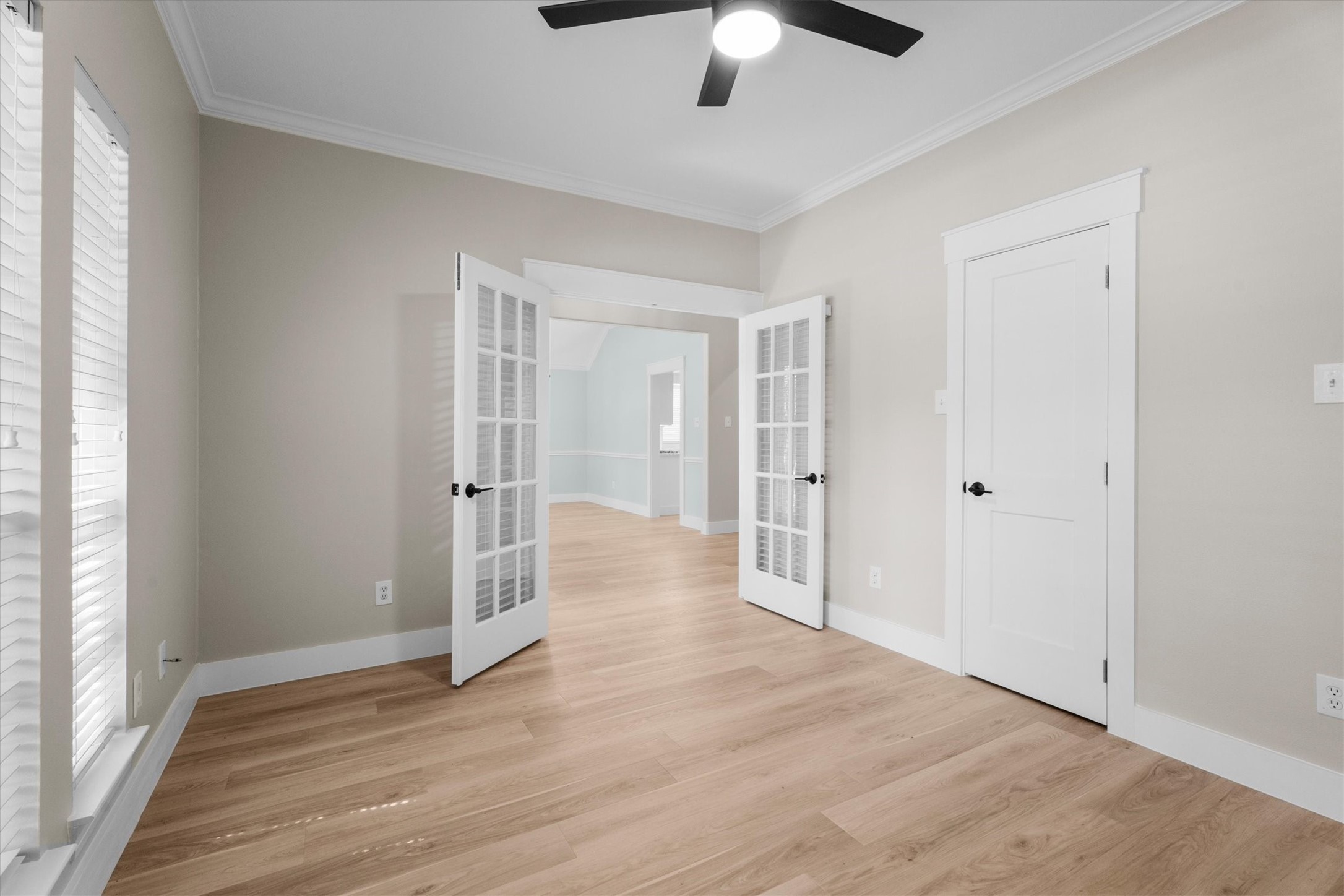 30111 Granum Drive Spring, TX 77386 - Photo 16 of 45 wooden floor in an empty room with a window