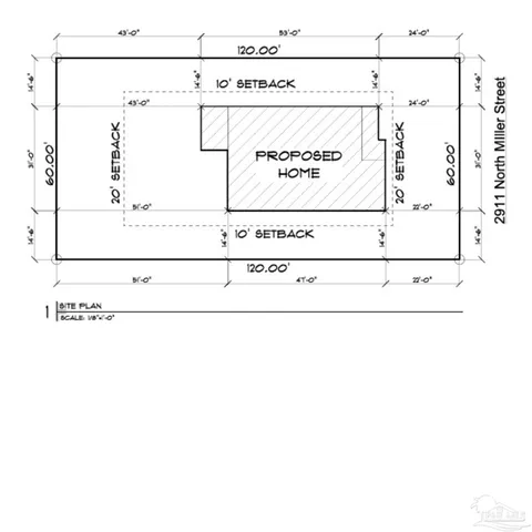 a picture of a room with a bench and a picture on the wall