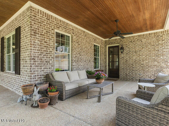 1480 Southern Rdg Trail Olive Branch, MS 38654 - Photo 14 of 81 Side porch